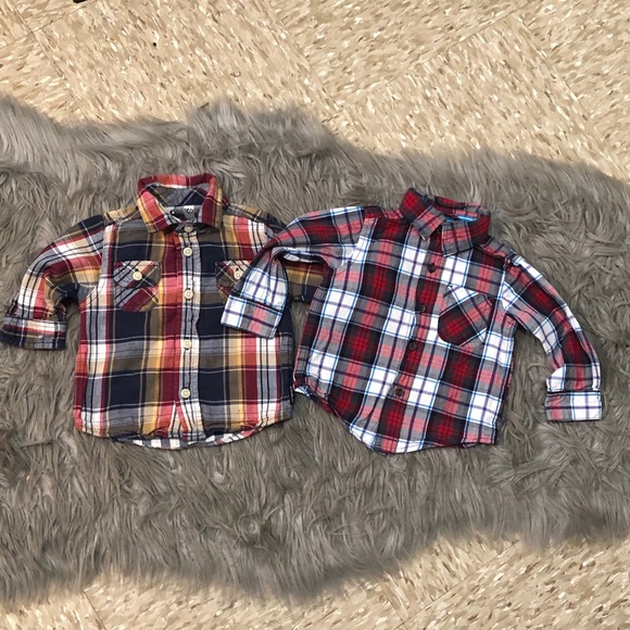 🧢Boys OshKosh B’gosh & The Children Button Up🧢 - Picture 3 of 6